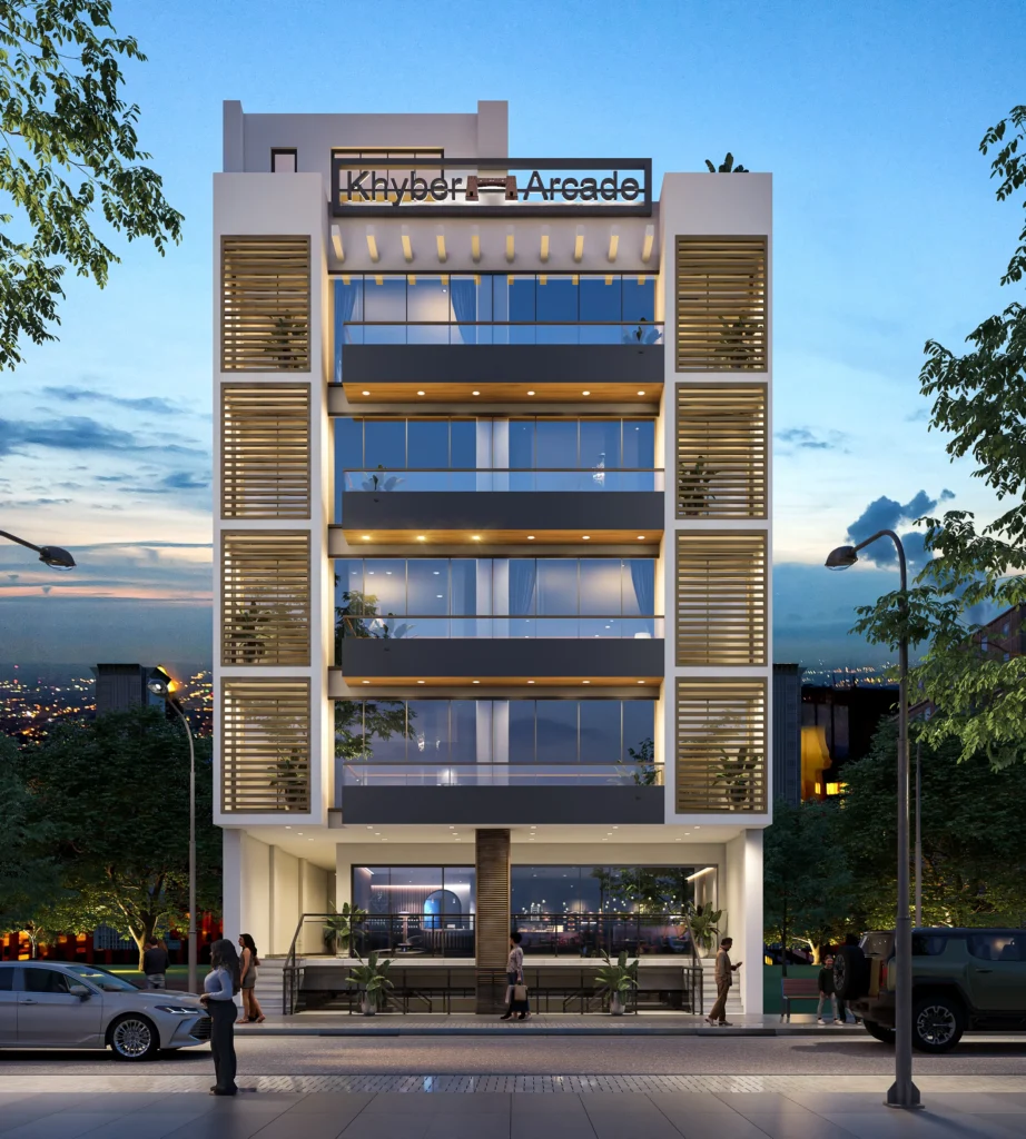 Elevation Uplifting – Khyber Arcade, Bahria Enclave